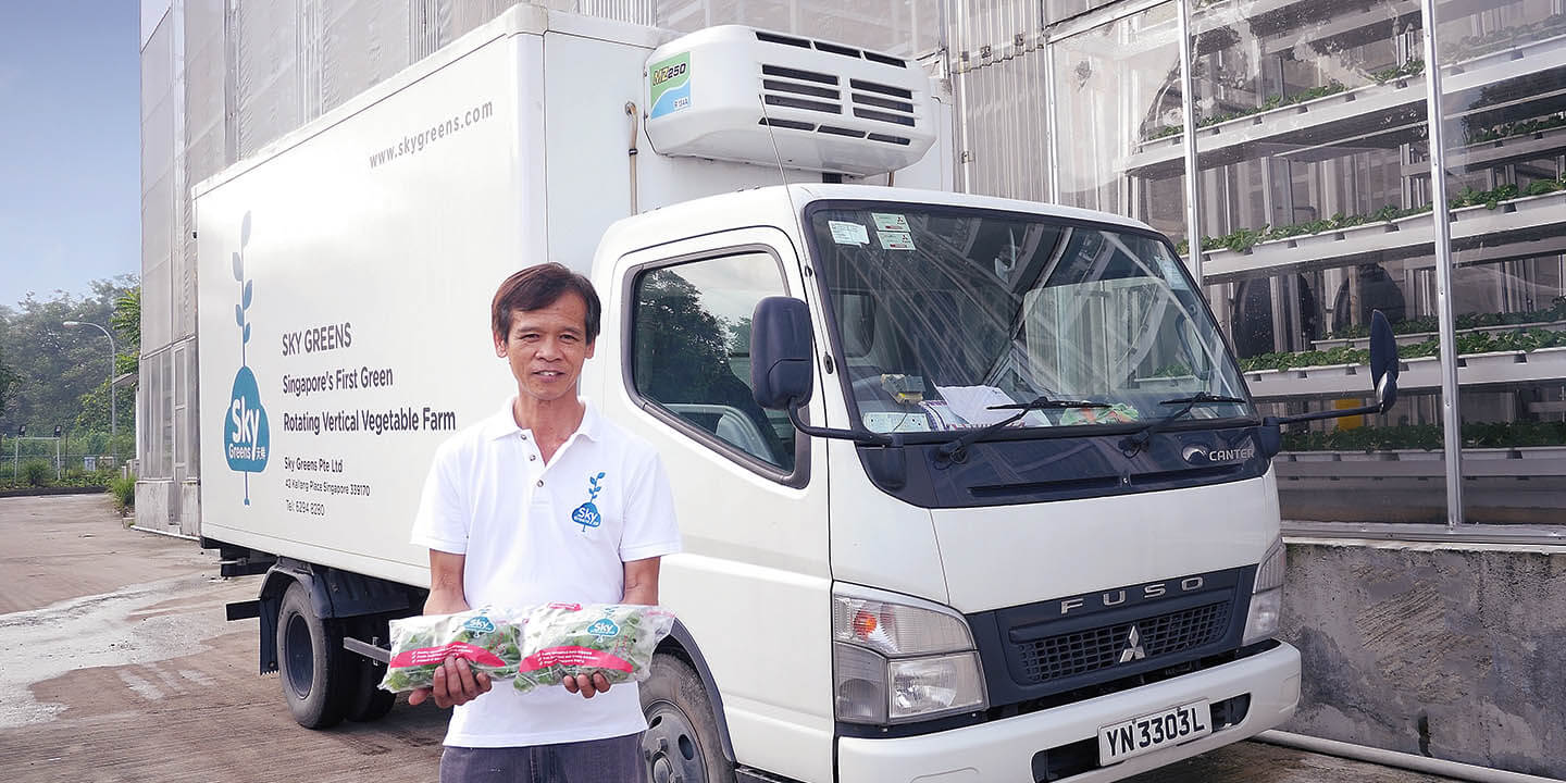 Sky Greens חווה אנכית בסינגפור 2