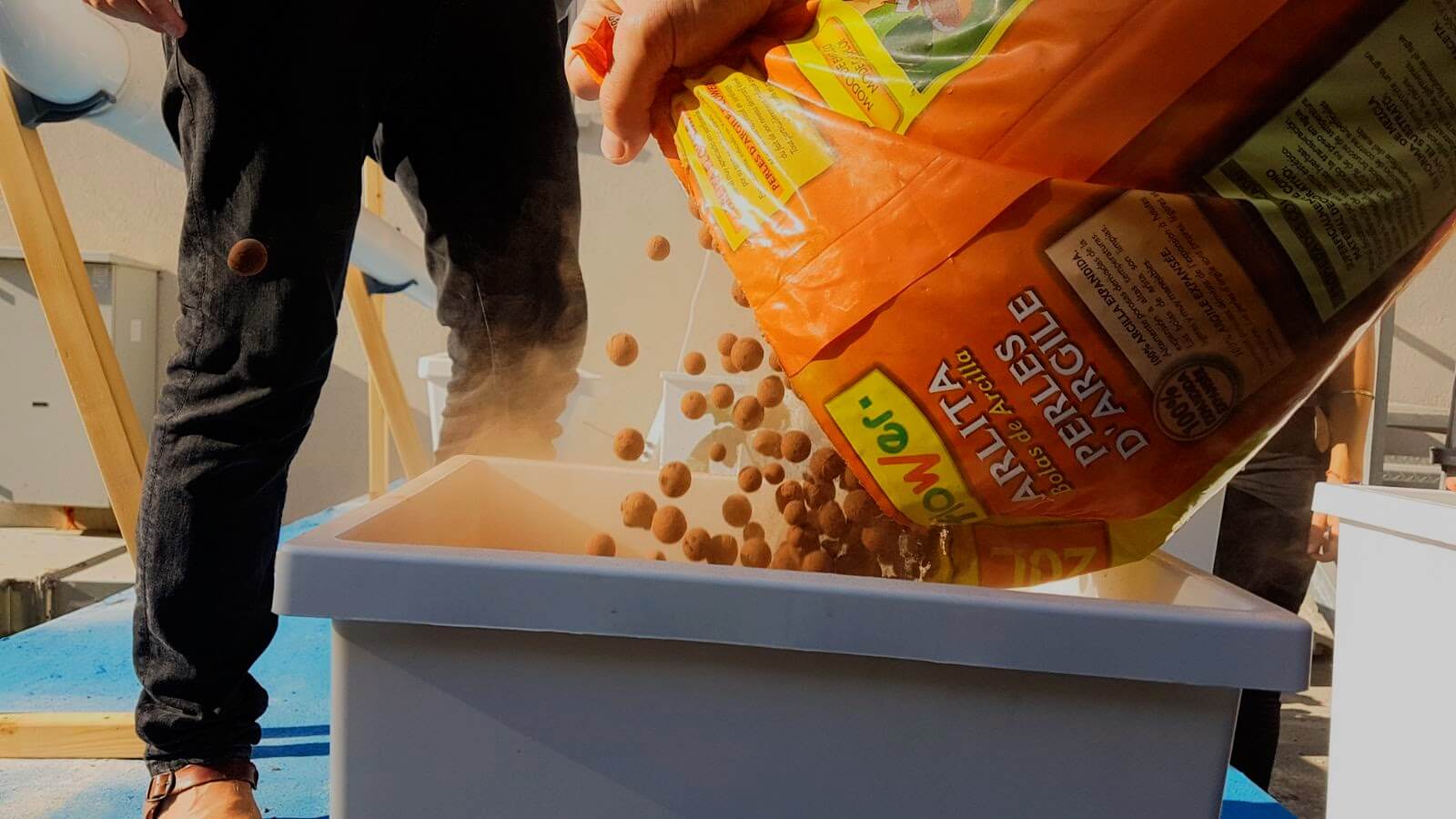 הידרוטון זול כדורי חימר מותפחים מצע גידול הידרופוני