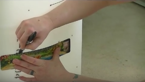 עשה זאת בעצמך גינת חבית