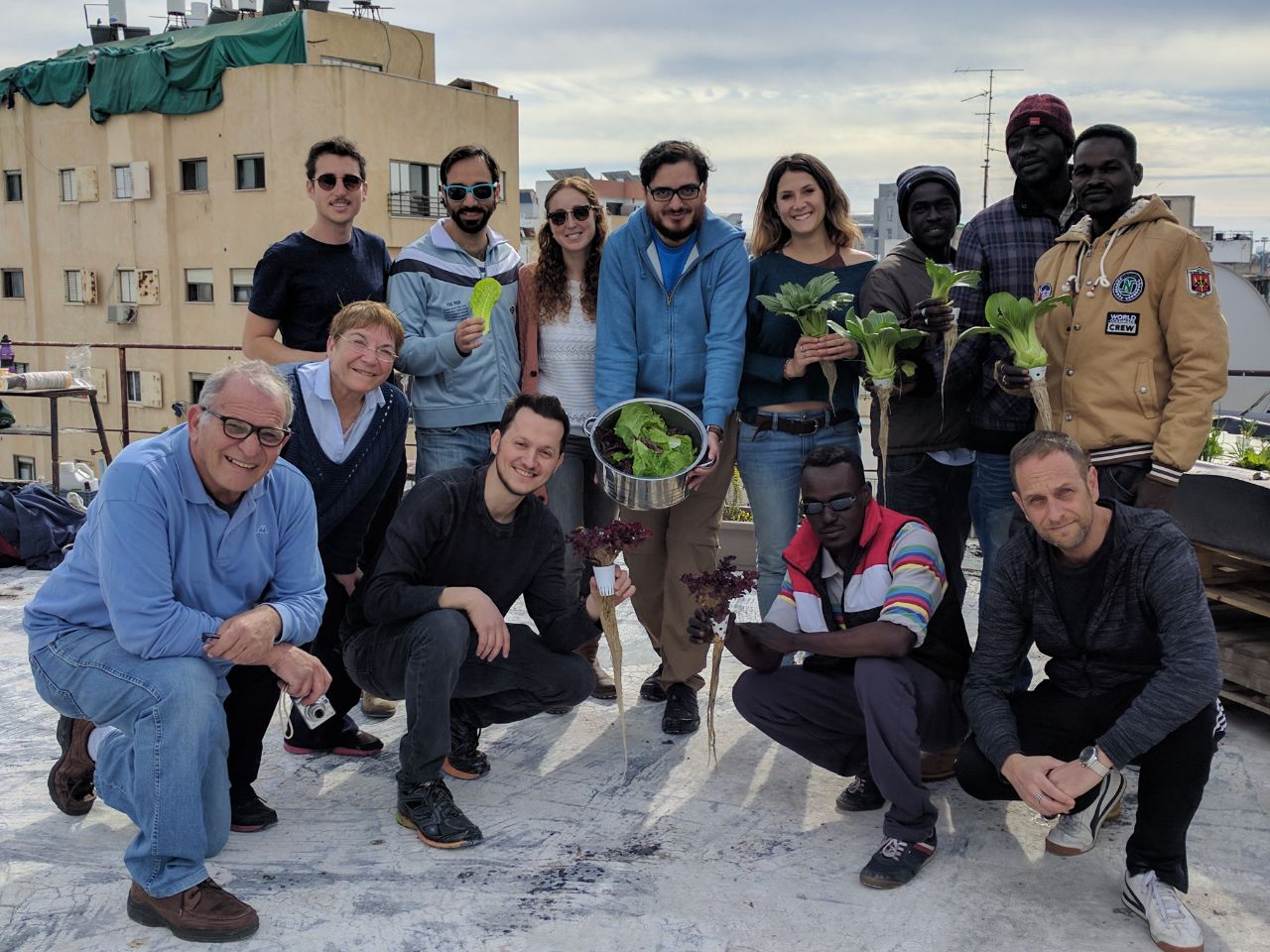 מיזם הגג הרב תרבותי בנווה שאנן