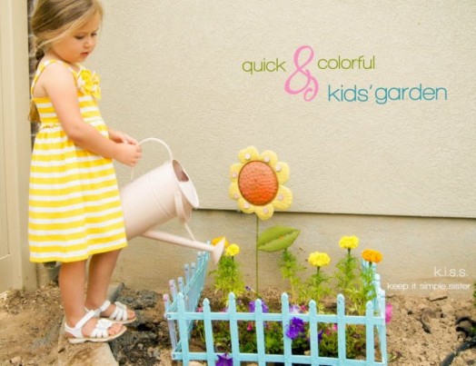 עשה זאת בעצמך בגינה עם ילדים