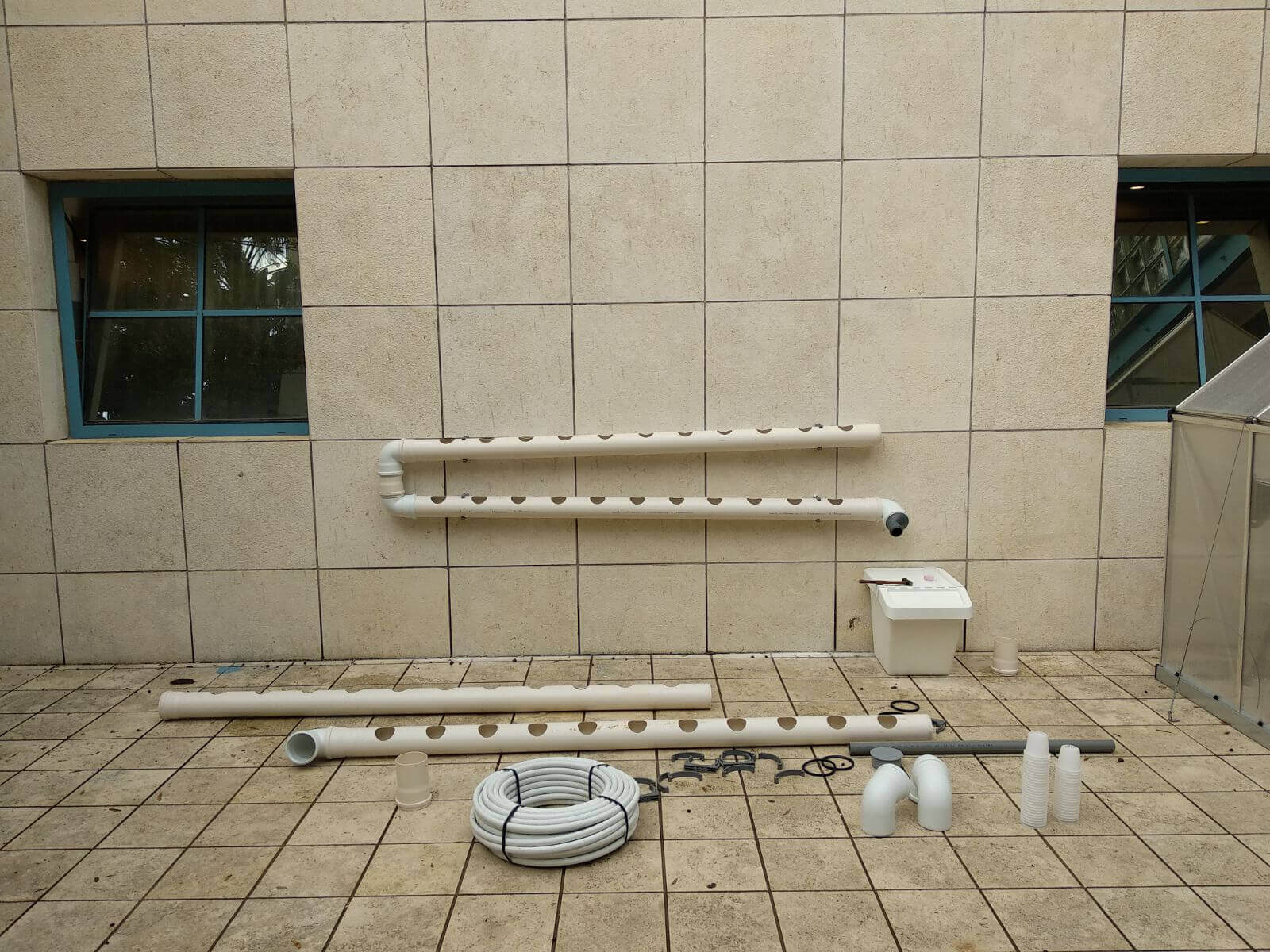 גידול הידרופוני בבית עם מערכת DIY